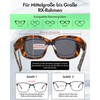 Meeloog Oversized Polarized Oversized Sunglasses for Women - Car Driving