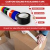 GGR Supplies T.R.U. OPP-20C Blue Carton Sealing Packaging Tape 2
