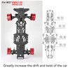 RC Drift Racing Chassis Carbon Fiber Aluminum Alloy RC Car