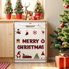12Pcs Christmas Dishwasher Magnet Cover, Merry Christmas Dishwasher Magnetic Sticker