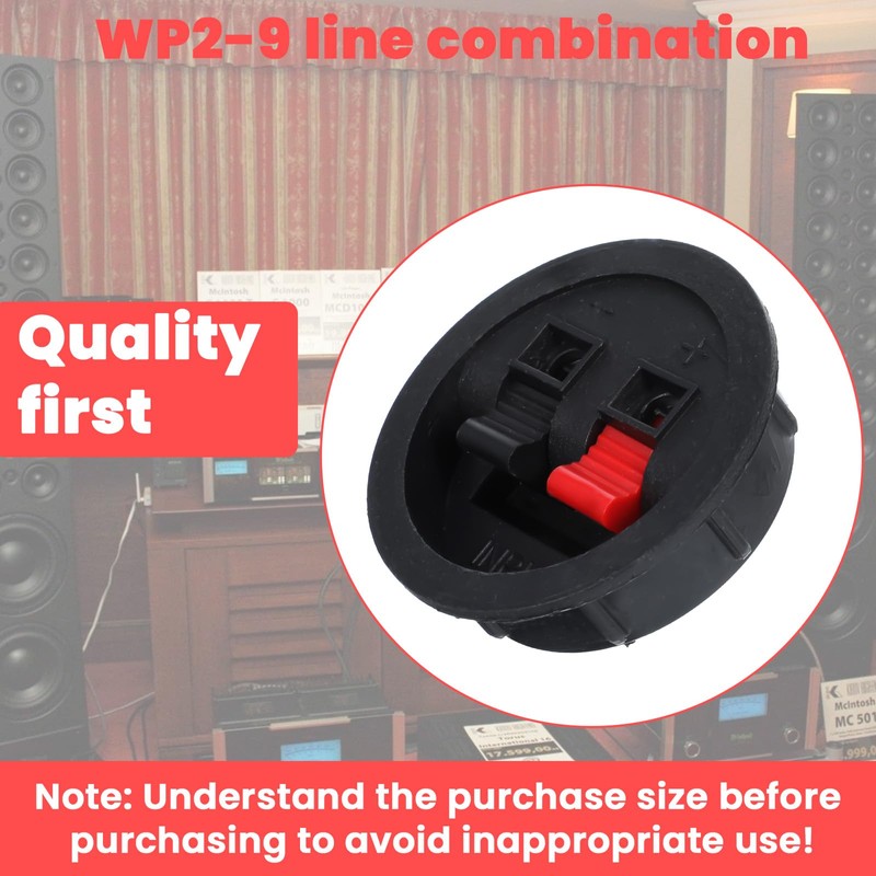 2 PCS Speaker Terminals, Sub Box Terminals Speaker Box Terminal