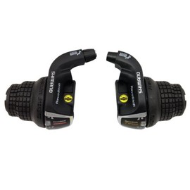 SHIMANO SL-RS35-Right/Left Revoshift 21 Speed Shifter Set (Black)