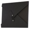 JAM PAPER Kraft Portfolio with Button and String Tie -