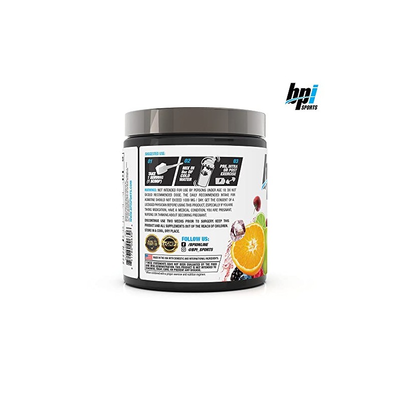 Best BCAA BPI Sports CLA 30 Servicios - Ponche de