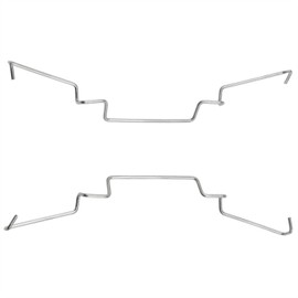 Lovelysp Fan Buckle CPU Heatsink Fan Buckle CM Wire Buckle Lower Hook Type Computer Cooling Accessories -4PCS