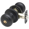 Copper Creek CK2040BC Colonial Door Knob with Key Entry Function