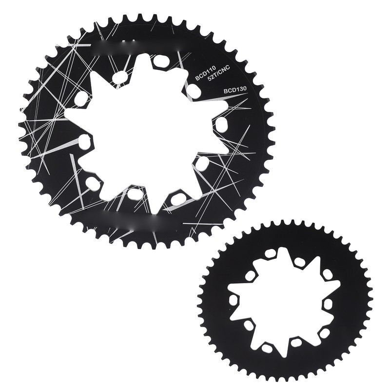 Lp Litepro 52T Oval Disc Chainring 110 130 BCD Road