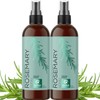 Maple Holistics Rosemary Hair Spray 8oz with Sprayer 2-Pack