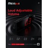 Mesqool Projection Alarm Clock, Loud Vibrating Alarm Clock for Heavy