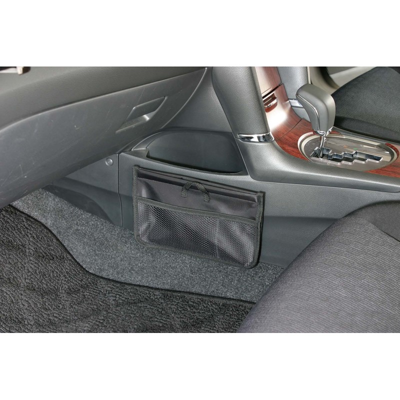 ナポレックス(Napolex) 純正感覚 車用ゴミ箱 超薄型 抗菌防臭加工 ドアポケットやドアの内張り センターコンソールへ取付可 グッズ 160X230X70mm カー用品