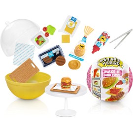 MGA's Miniverse Make It Mini Food - Diner Series 3 - Mini Collectibles in Mystery Blind Packaging - DIY Resin Play - Replica Food, NOT EDIBLE - For Collectors and Ages 8+ Years