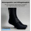 Vita Sox Stützkniestrümpfe Travel Knee Socks Cotton Unisex Support Stockings