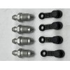 ABS brembo bleeder screw & cap 4 Pack fits StopTech