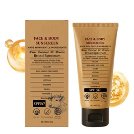 ISBEAUSOLS Face Sunscreen - Tallow Sunscreen - 85g