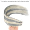 ABH AMAZINGBEAUTY HAIR Tape in Hair Extensions 20 Inch Silver