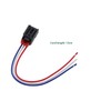 VGOL 2 Pieces Car Rear Light Wiring Harness Connection 3-Pin