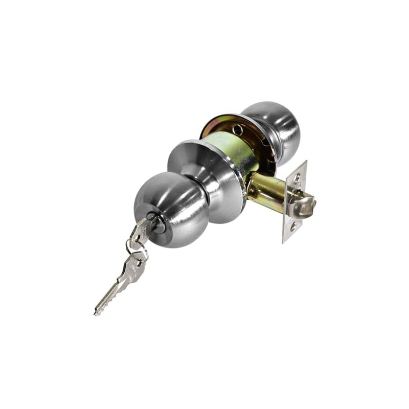 Phillips Assa Abloy Cerradura Perilla Cilíndrica Rec Phillips Cromo Reversible