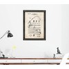 Fishing Rod Patent Art Old Look Print in a Black