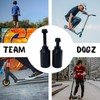 Team Dogz Colour Chrome Scooter Stunt Pegs - Pack of