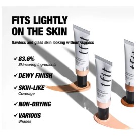 Tfit Radiance Fit Serum Foundation Variantes Glow Saludable W10 Cocoa