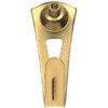 OOK 50024 Professional Picture Hangers, Art Hangers, Brass, 30lb Max Weight (3 Set)