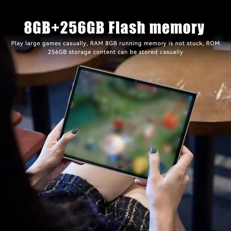 Tablet 8G+256GB Large Storage Capacity 7000mAh Battery 10.1 Inch Tablet