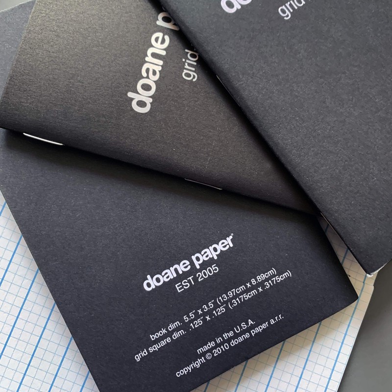 Doane Paper Grid + Lines Large Utility Composition Notebook, 3