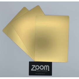Zoom Precision Metal Engraving Sheets for Etching with Maker, Explore Air 2, Silhouette Cameo 4, Brother Scan and Cut Engraving Tool Tip Engraver- 3 Pack