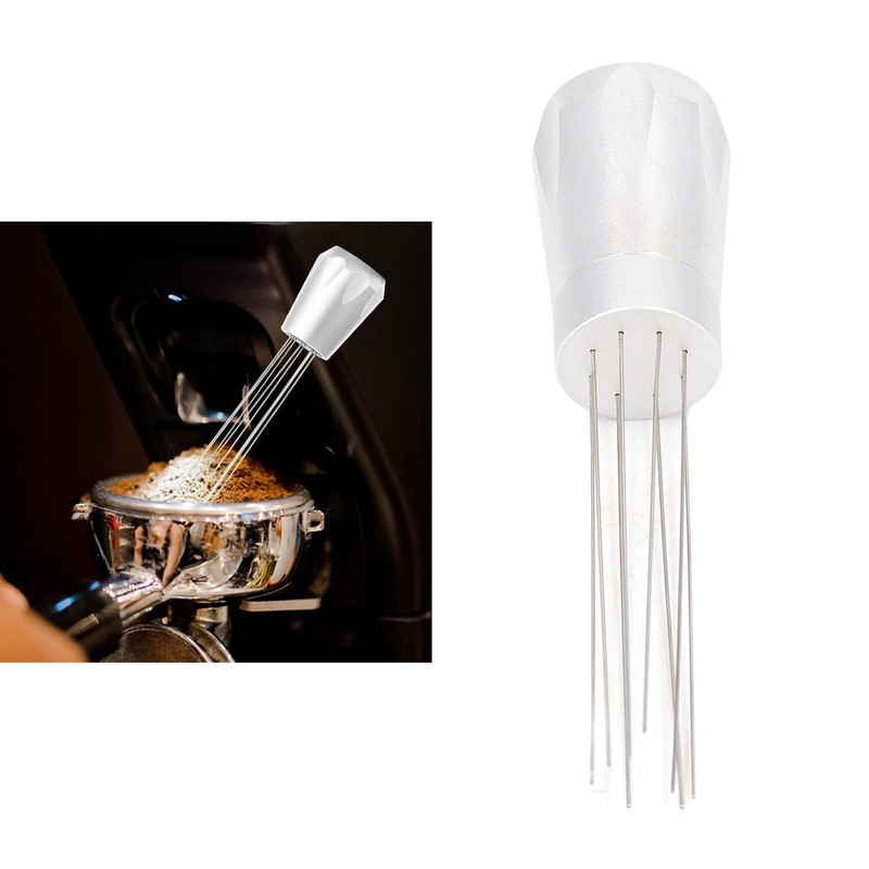Coffee Distribution Needle Stainless Steel Firm Practical Safe Hand Tampers