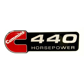 n/a Cummins/440 HORSEPOWER DIESEL EMBLEM