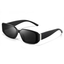 Foliful Square Sunglasses for Women Trendy Running Sunglasses 90's Retro Vintage y2k Classical Square Shades UV Protection