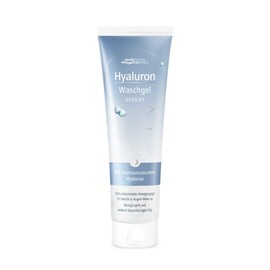 Hyaluronic Wash Gel, Gentle Cleansing of the Face & Removal of Make-Up, For Dry and Sensitive Skin, Moisturises the Skin, Mild Foaming