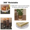4 Pcs Lazy Susan Turntable, 4-Inch Acrylic Rotating Tray Ball