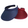 CHROME CRANE CB100 Women's Plain Visor Cap Long Brim Wide