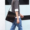 Small Messenger Bag Unisex Vintage Canvas Shoulder Bag Casual Travel