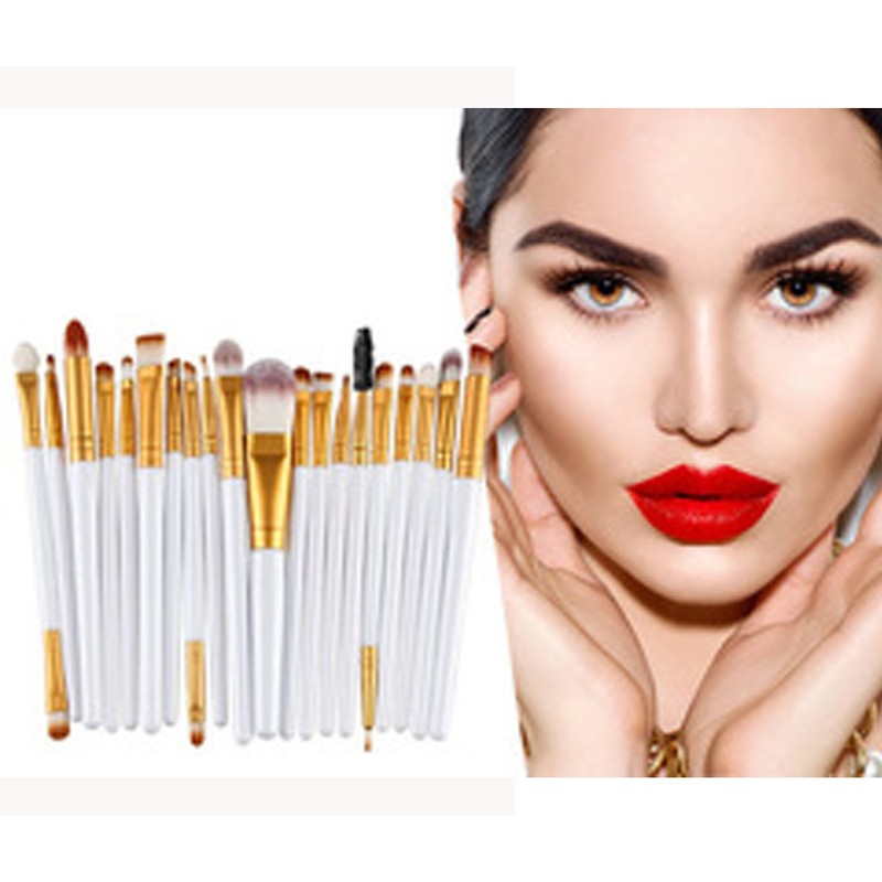 Glamza 20 Pieces White Eye and 15 Pieces Contour Palette