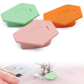 GD HUA Pack of 3 Polygonal Multifunctional Seam Guide Hemmer with Scale, Magnetic Seam Guide, Sewing Tools Accessories, Magnetic Guide Ruler, Multi-Purpose Tool, Polygonal Strong Magnetic Gauge