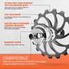 IMPALAPRO Bike Oversized Ceramic Derailleur Pulley Wheel 15T/17T AL7075 Compatible
