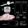 DOKeep USB Mini LED Lanterns, 2 Pack Waterproof EDC Keychain