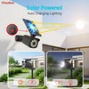Chasikeo Solar Motion Light Outdoor, Solar Spotlight with Motion Sensor,