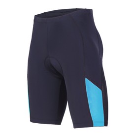 beroy Mens 4D Padded Cycling Shorts with Pocket and Reflective Stripes Breathable Bike Bicycle Shorts(Blue,3XL)