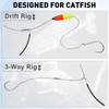 6Pcs Dragging Weights for Catfishing Trolling Drifting Dragging Sinkers Drag