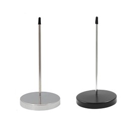 Memo Holder, 2 Pieces Note Holder, Note Spikes, Paper Spike Holder with Round Base, Note Holder, Note Holder, Note Paper Receipt for Notes, Paper Receipts, 14 cm, for Kitchen, Hotel, Restaurant, Cafe,