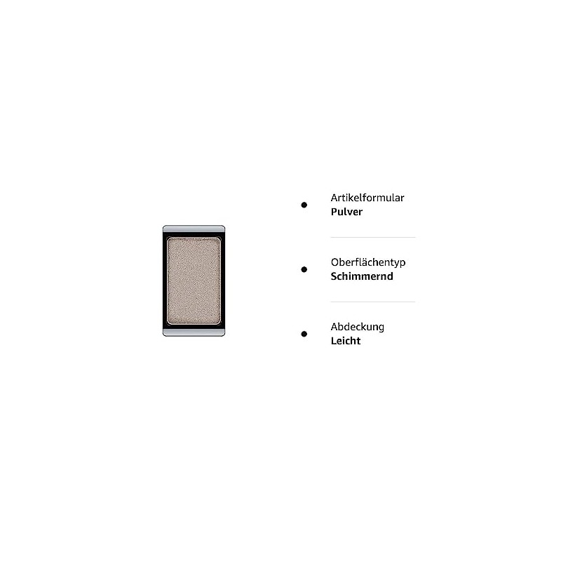 ARTDECO Eyeshadow - Colour-Intensive Long-Lasting Eye Shadow Brown / Pearl