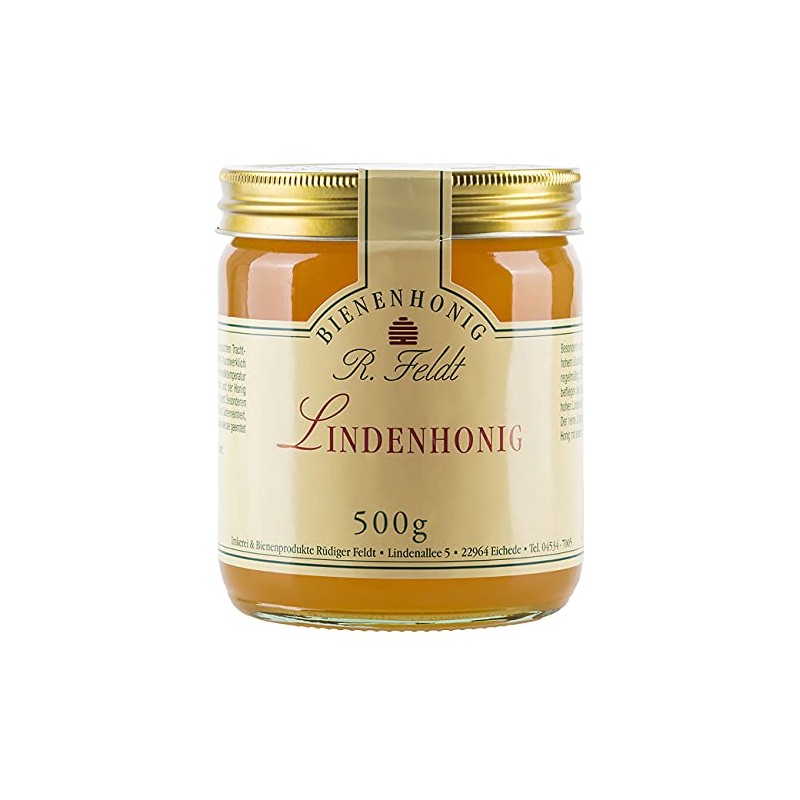Linden Honey, 500 g in Glass