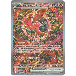 Pokemon - Oricorio ex MEP 024 - Black Star Promo Card – Full Art Foil