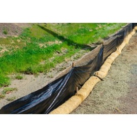 Vapor Barrier Supply - Straw Wattle - Erosion Control - 9" x 25'