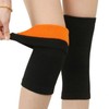 Winter Warm Fleece Knee Protector for Hiking Warm Black