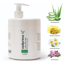 EPILPRIME - Gel Conduttore Trasparente, Laser Diodo, Luce Pulsata, Ultrasuoni, IPL - 1L