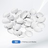 PATIKIL Fishing Lure Blades 0.6"x0.4", 50 Pack Willowleaf Lure Making